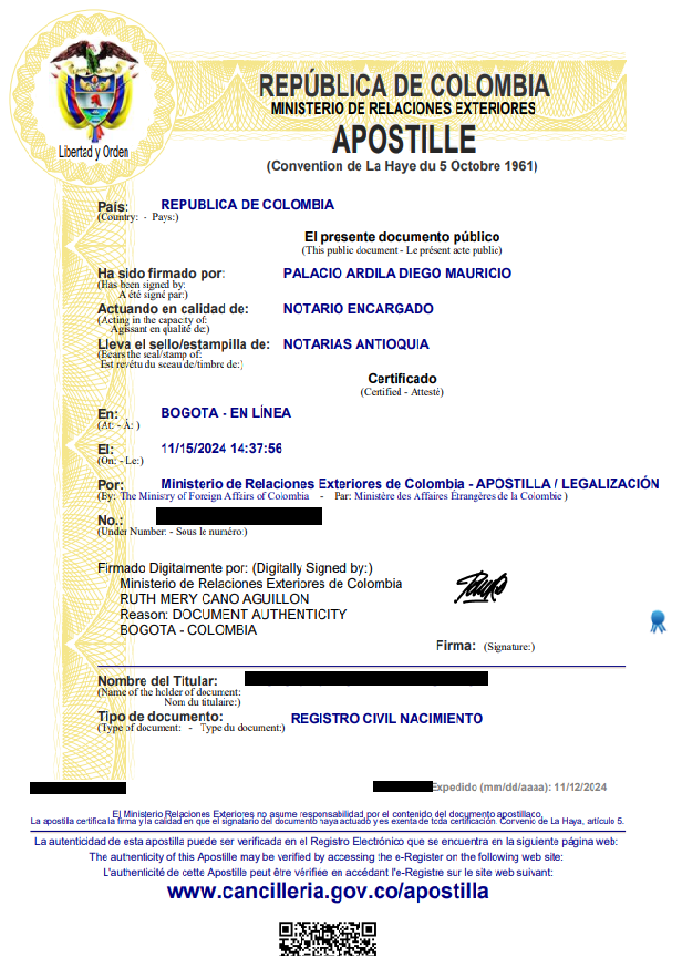 Apostila Colombiana online